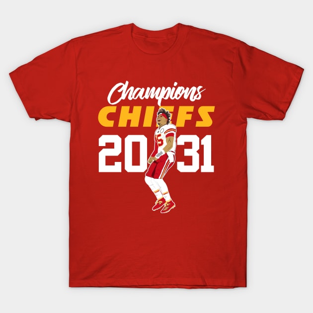 Chiefs T-Shirt by FootballBum